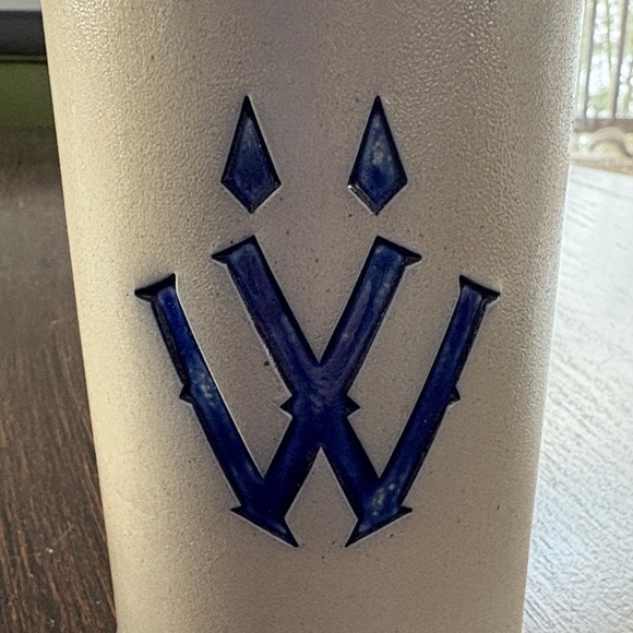 Handmade Authentic German Ceramic Beer Stein with Pewter Embossed Lid - Picture 5 of 12